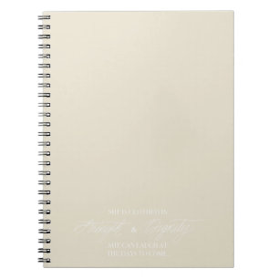 She Is Clothed In Strength and Dignity Notebook