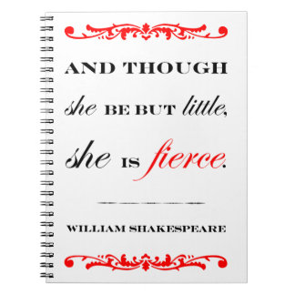 She is Fierce Notebook