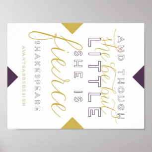 She Is Fierce - Poster