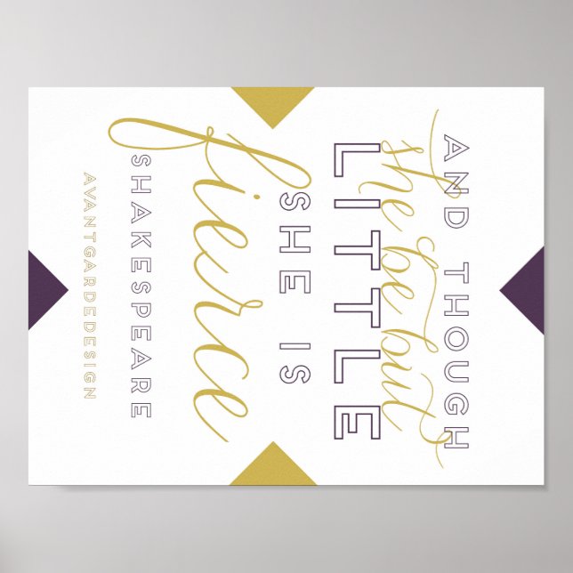 She Is Fierce - Poster (Front)