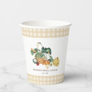 She Is Fresh Off The Market Bridal Shower  Paper Cups