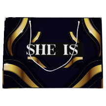 SHE IS HER OWN BOSS Luxuy Gift Bag
