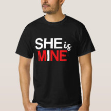 She is Mine - Romantic Design for Girlfriend