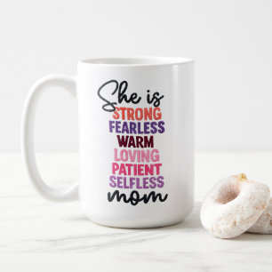 *She is Mom Coffee Mug