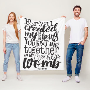 She is more precious than Jewels Proverbs White Fleece Blanket