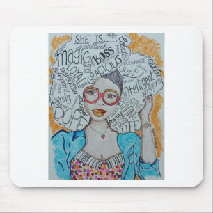 She Is... Mouse Mat