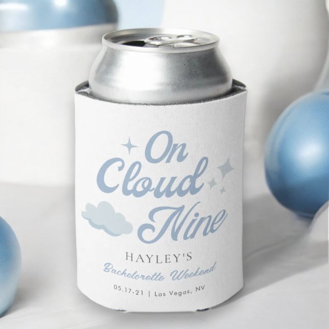 She Is On Cloud 9 Bachelorette Weekend Can Cooler (Creator Uploaded)