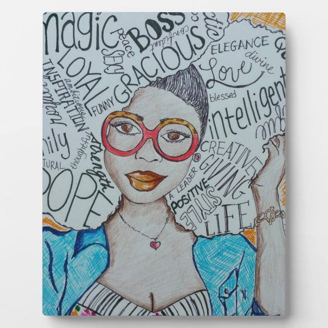 She Is... Plaque (Front)