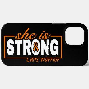 SHE IS STRONG...CRPS iPhone 13 PRO MAX CASE