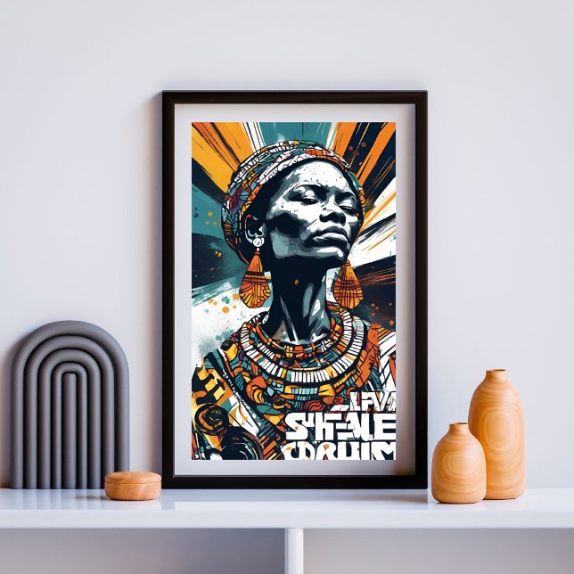 She Is the Drum Poster (Creator Uploaded)