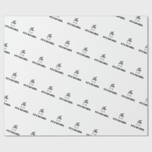 She Is the Standard – Bold Feminine Empowerment  Wrapping Paper
