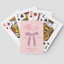 she is tying the knot pink coquette bachelorette