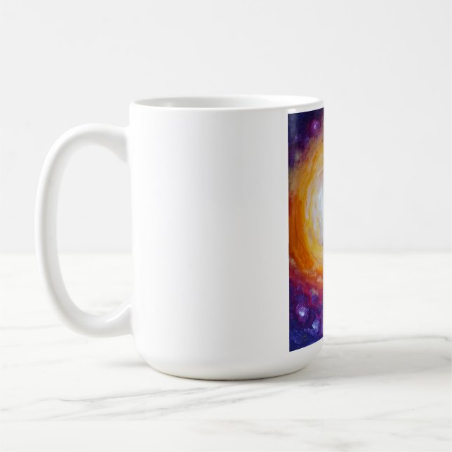 She is watching the stars coffee mug (Left)