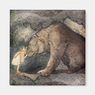 She Kissed the Bear's Nose Magnet