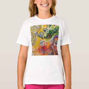 She Knows T-Shirt