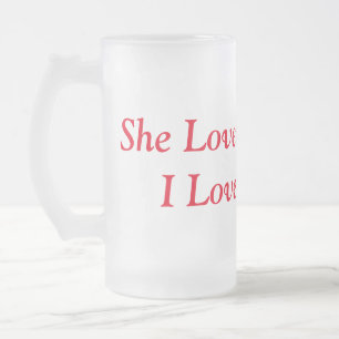 She Loves my Beard I Love her Butt Mug