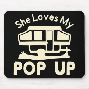 She Loves My Pop-Up #USAPatriotGraphics © Mouse Mat