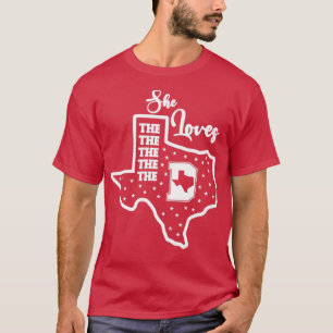 SHE LOVES THE D DALLAS SHIRTS FOR MEN WOMEN COWBOY