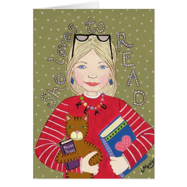 She Loves To Read (Front)