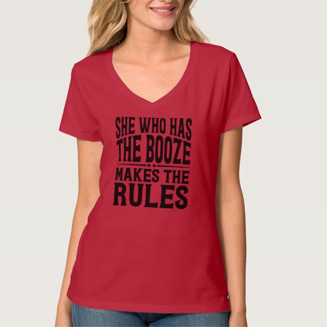 She Makes The Rules Shirt (Front)