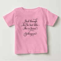 She may be little, but she is fierce. Shakespeare