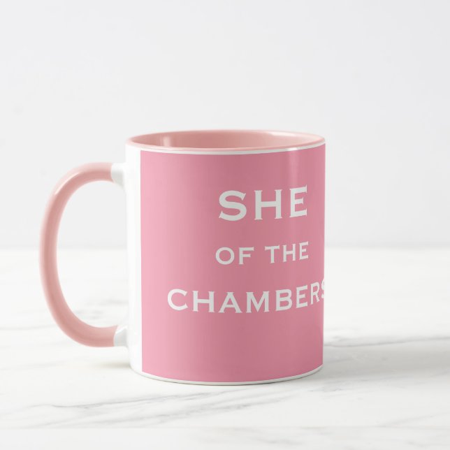 She of Chambers Funny Female Barrister Nickname Mug (Left)