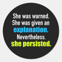 She Persisted Elizabeth Warren