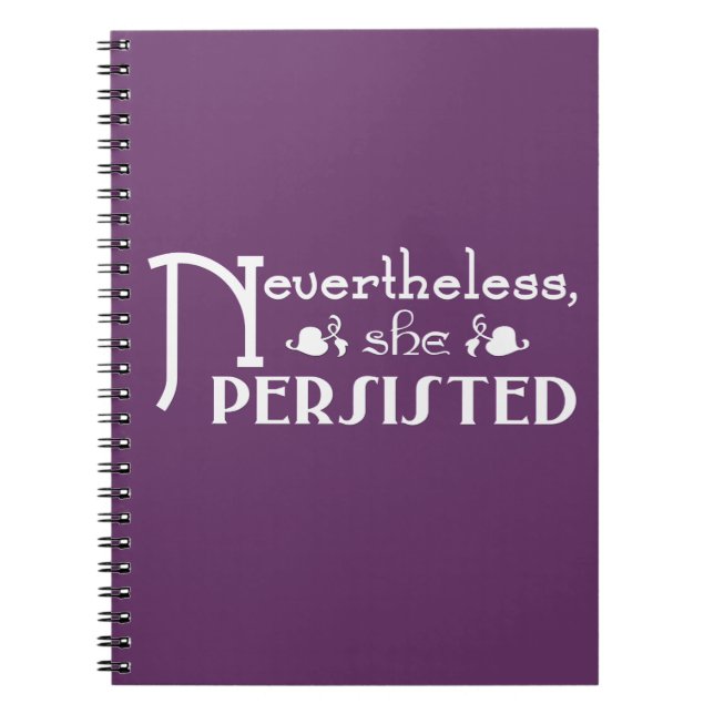 She Persisted Notebook (Front)