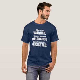 She PERSISTED tee