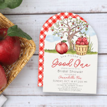 She Picked a Good One Apple Tree Bridal Shower