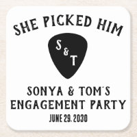 She Picked Him! Guitar Engagement Party