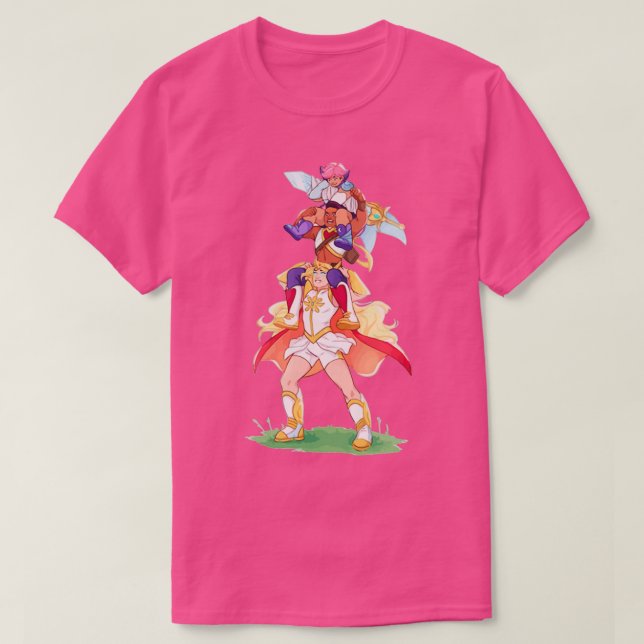 she ra the strong women T-Shirt (Design Front)
