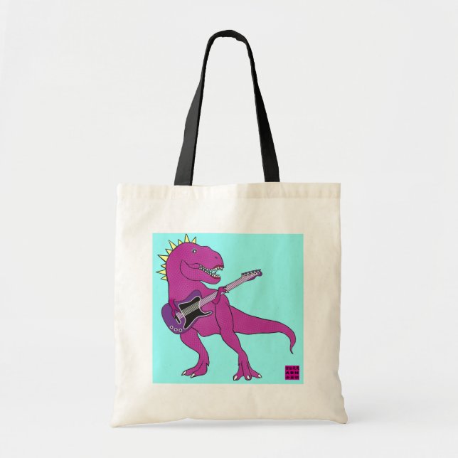 She Rex Guitar Tote Bag (Front)