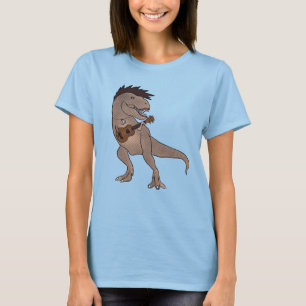 She-Rex Ukulele Tie Dye Shirt