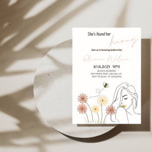 She’s Found Her Honey Bridal Shower Party Invitation