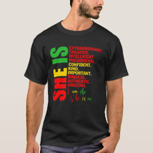She s Magical Unapologetic African Women Black His T-Shirt