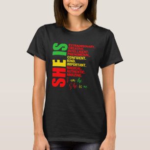 She s Magical Unapologetic African Women Black His T-Shirt