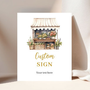 She’s Off The Market Custom Party SIgn