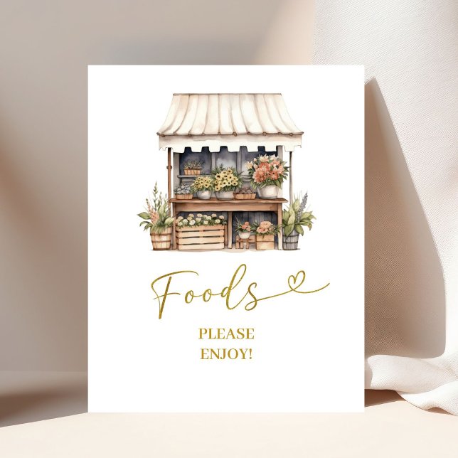 She’s Off The Market Food Party Sign (Creator Uploaded)