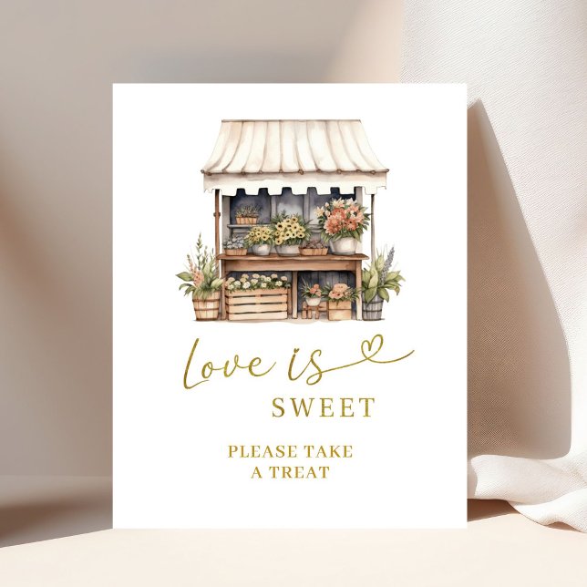 She’s Off The Market Love is Sweet Party Sign (Creator Uploaded)