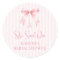 She Said Oui Bridal Shower Sticker
