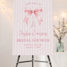 She Said Oui Pink Bows Bridal Shower