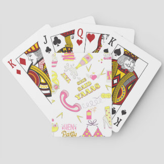 She Said Yaaas! Hen Party Playing Cards