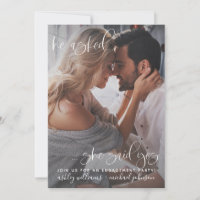 She Said Yes 2 Photo QR Code Script Engagement