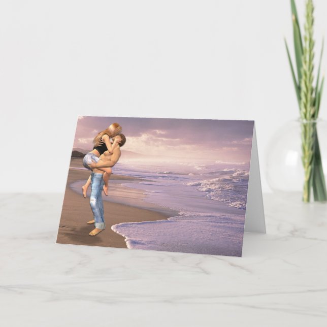 She Said Yes, Beach Kiss Announcement (Front)