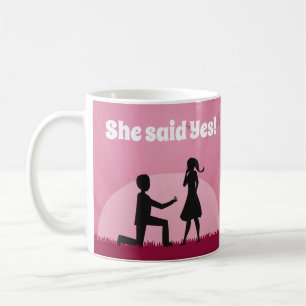 She said Yes! Coffee Mug