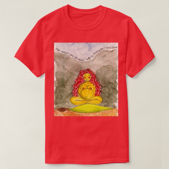 SHE SANG TO THE FULL MOON No Moon T-Shirt (Design Front)