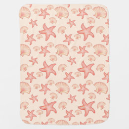 She Sells Sea Shells Baby Blanket
