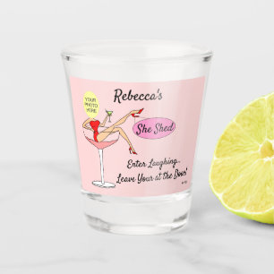 She Shed Shot Glass