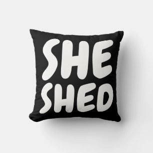 SHE SHED THROW PILLOWS